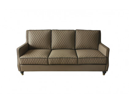 ACME - House Marchese Sofa in Tan/Tobacco