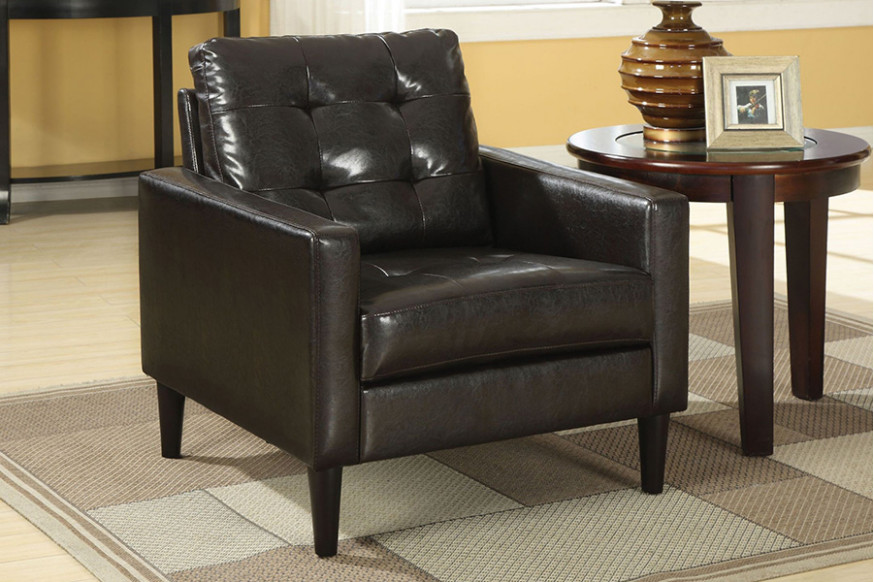 ACME™ Balin Accent Chair - Espresso Brown