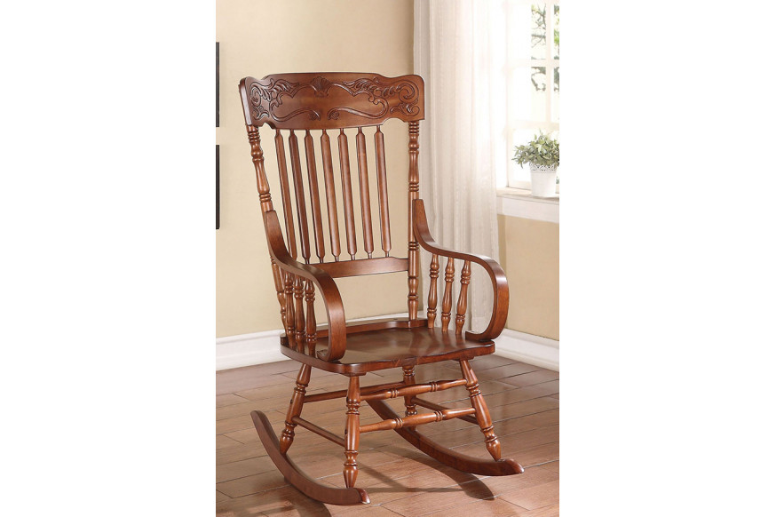 ACME™ Kloris Rocking Chair - Tobacco (59210)