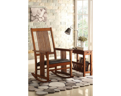 ACME - Kloris Rocking Chair in Tobacco (59214)