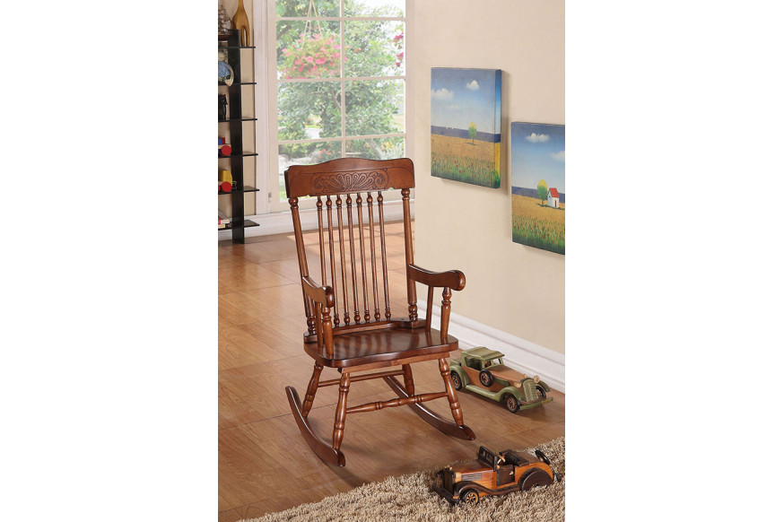 ACME™ Kloris Youth Rocking Chair - Tobacco (59218)