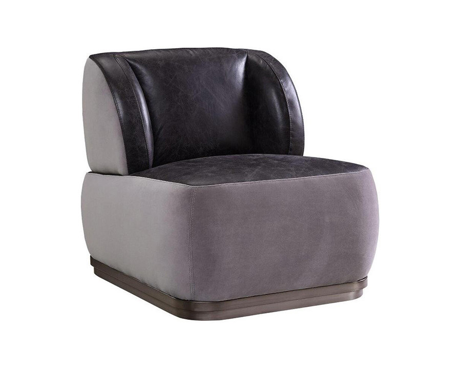 ACME - Decapree Accent Chair in Antique Slate/Gray