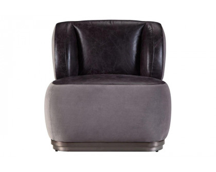 ACME™ Decapree Accent Chair - Antique Slate/Gray