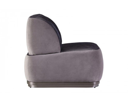 ACME™ Decapree Accent Chair - Antique Slate/Gray