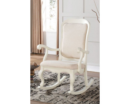 ACME™ Sharan Rocking Chair - Antique White