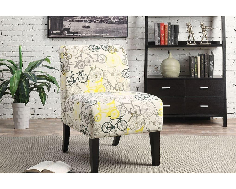 ACME - Ollano Accent Chair in Pattern