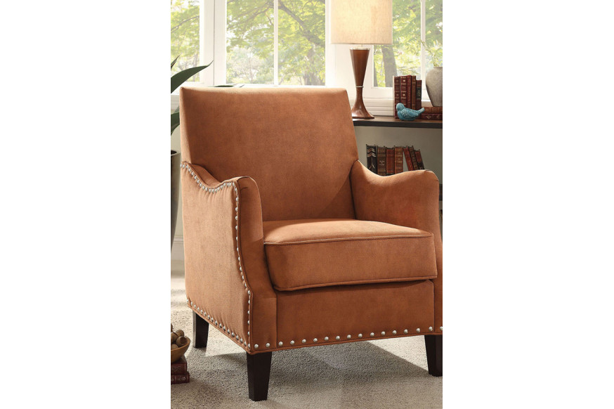 ACME™ Sinai Accent Chair - Orange