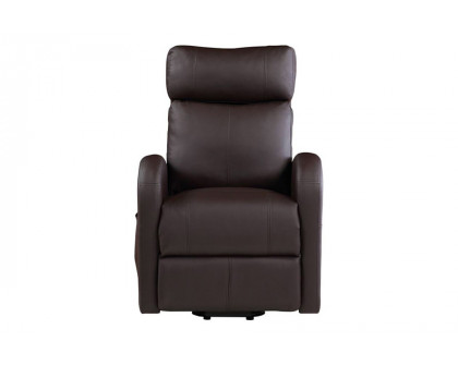 ACME Ricardo Recliner with Power Lift - Brown PU