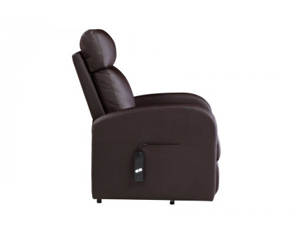 ACME Ricardo Recliner with Power Lift - Brown PU