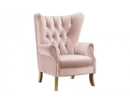 ACME Adonis Accent Chair - Blush Pink Velvet