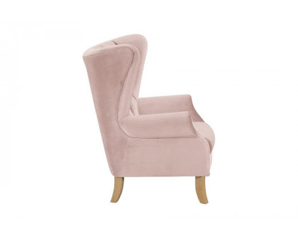 ACME Adonis Accent Chair - Blush Pink Velvet