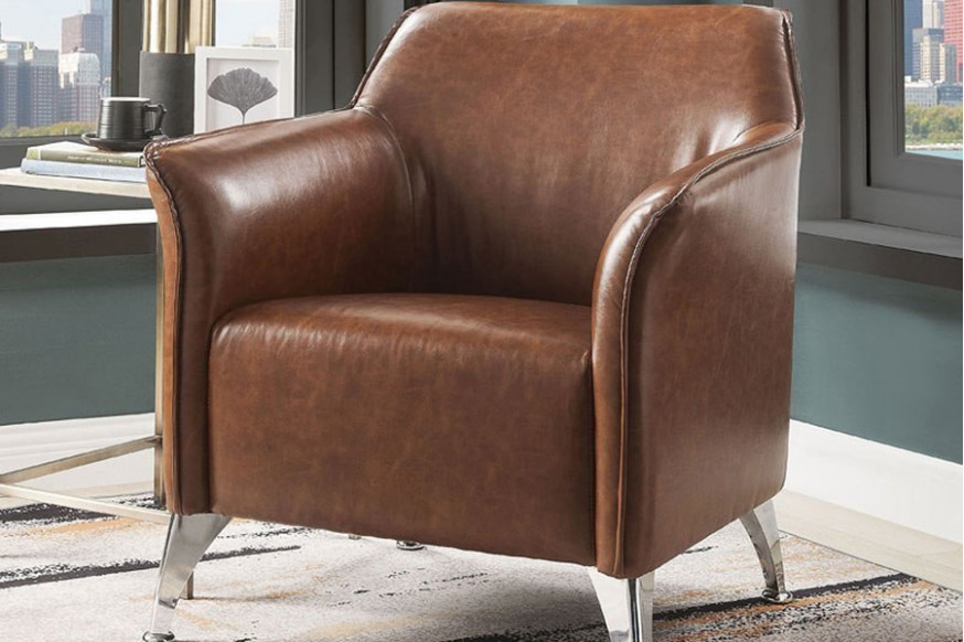 ACME™ Teague Accent Chair - Brown