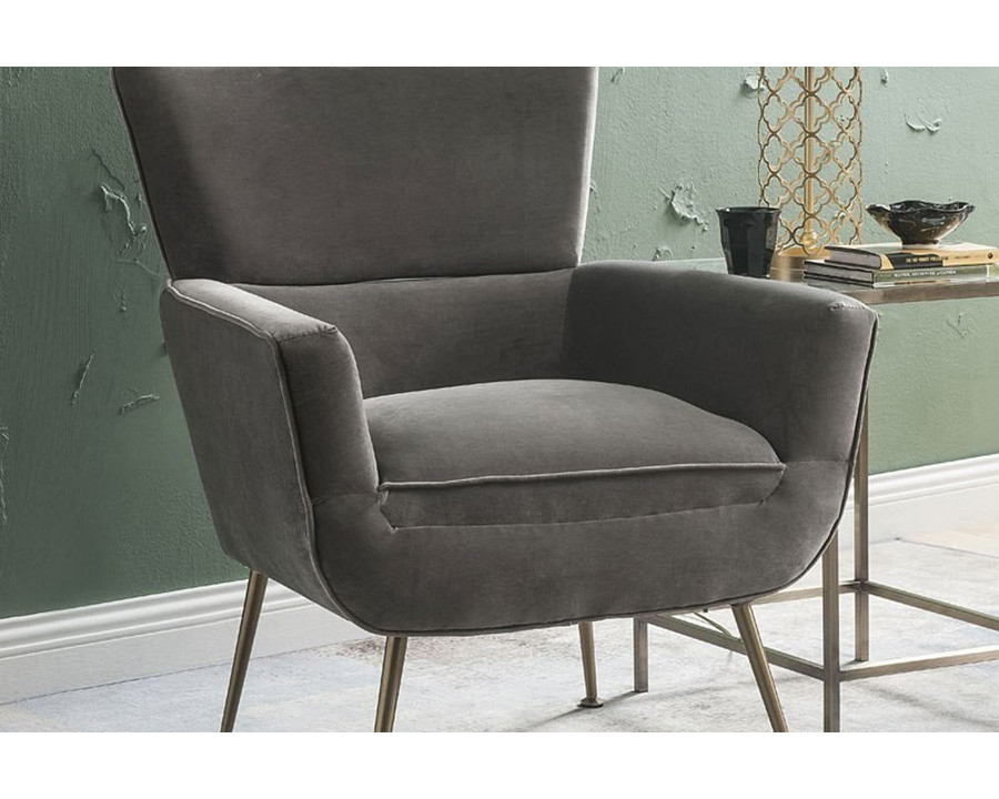 ACME - Varik Accent Chair in Gray