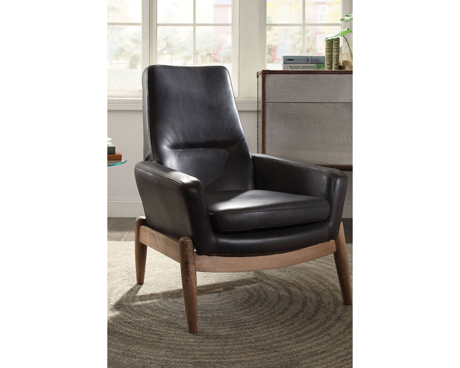 ACME - Dolphin Accent Chair in Black