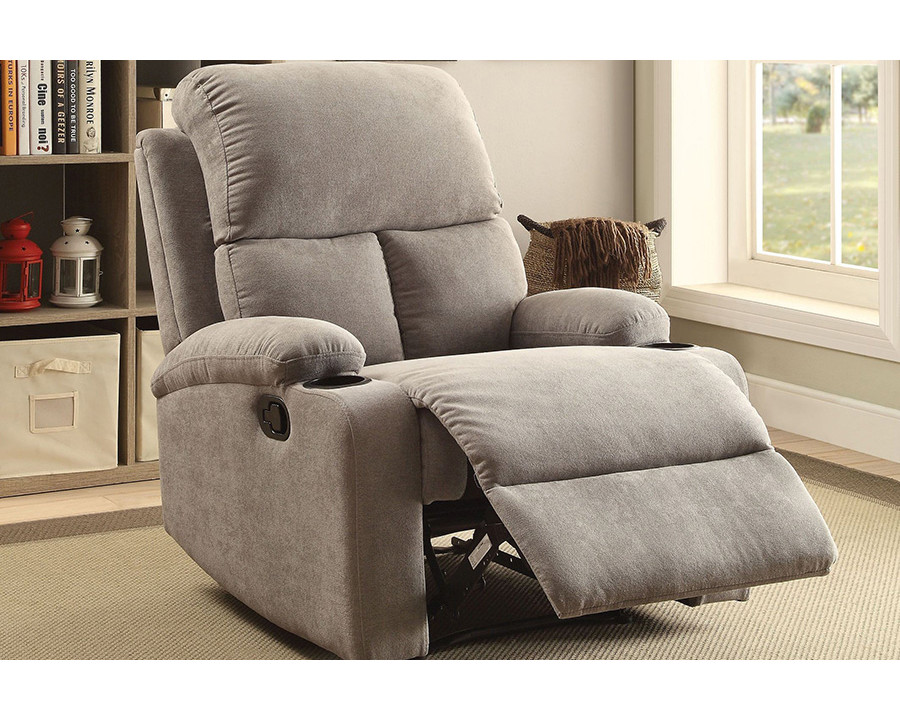 ACME Rosia Recliner - Gray Linen