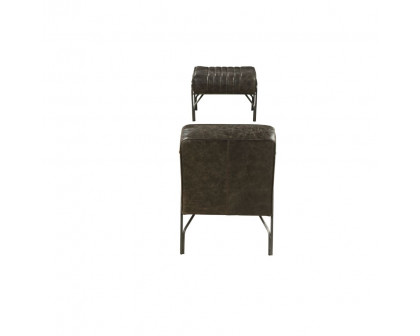 ACME™ Sarahi Accent Chair - Distress Espresso