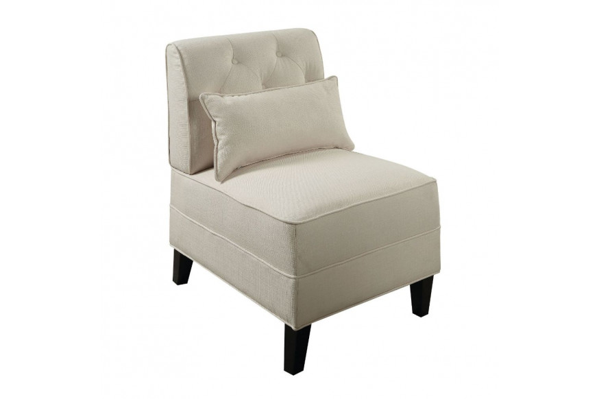 ACME™ Susanna Accent Chair - Cream Linen