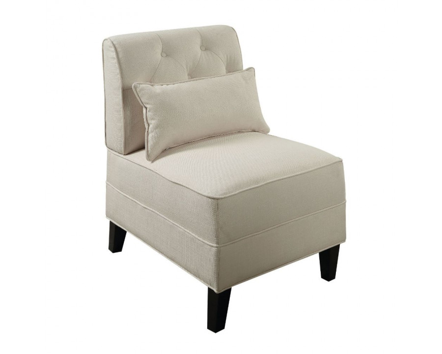 ACME - Susanna Accent Chair in Cream Linen