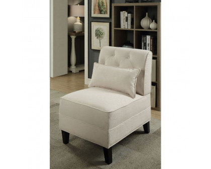 ACME™ Susanna Accent Chair - Cream Linen