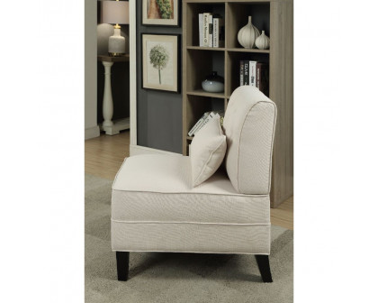 ACME™ Susanna Accent Chair - Cream Linen