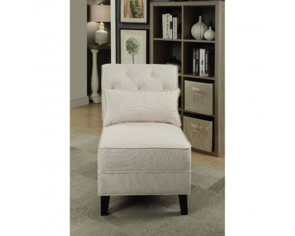 ACME™ Susanna Accent Chair - Cream Linen