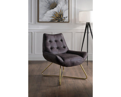 ACME Dhalsim Accent Chair - Antique Ebony