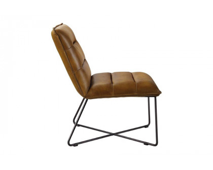 ACME™ Balrog Accent Chair - Saddle Brown