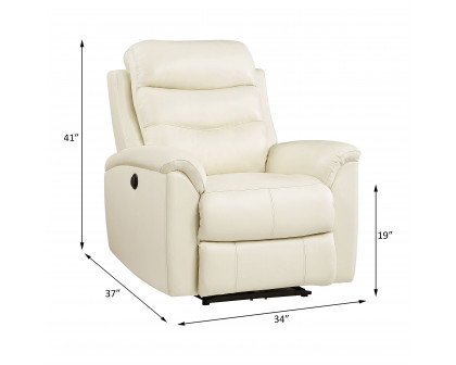 ACME Ava Power Motion Recliner - Beige Match