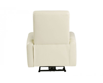 ACME Blane Power Motion Recliner - Beige Top Grain Leather Match