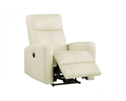 ACME Blane Power Motion Recliner - Beige Top Grain Leather Match