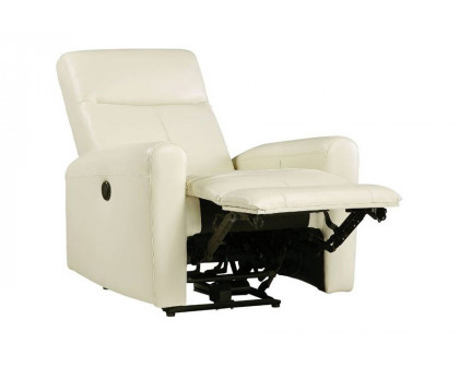 ACME Blane Power Motion Recliner - Beige Top Grain Leather Match