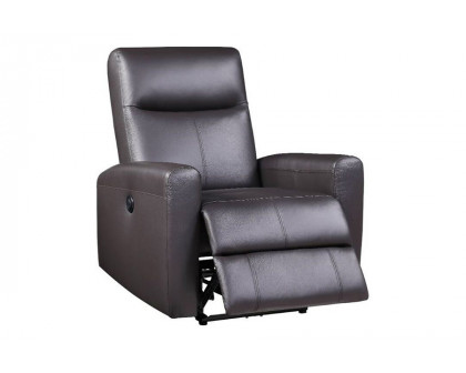 ACME Blane Power Motion Recliner - Brown Top Grain Leather Match