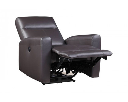 ACME Blane Power Motion Recliner - Brown Top Grain Leather Match