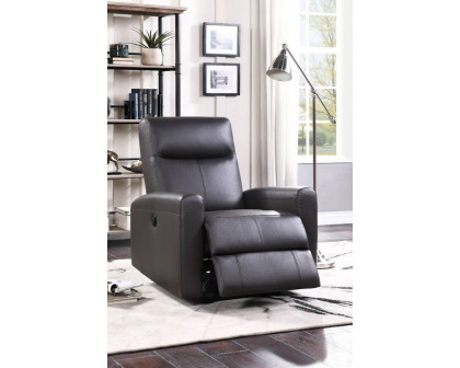 ACME Blane Power Motion Recliner - Brown Top Grain Leather Match