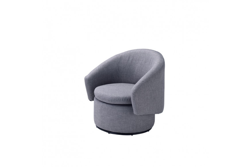 ACME™ Joyner Accent Chair - Pebble Gray Linen