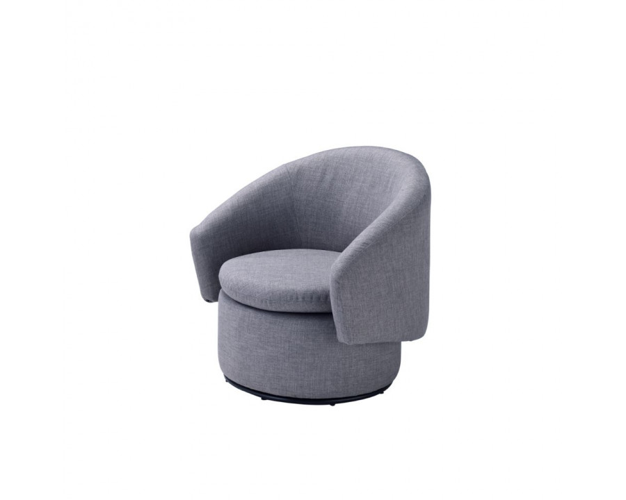 ACME - Joyner Accent Chair in Pebble Gray Linen