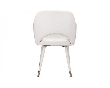 ACME Applewood Accent Chair - Cream Velvet and Gold