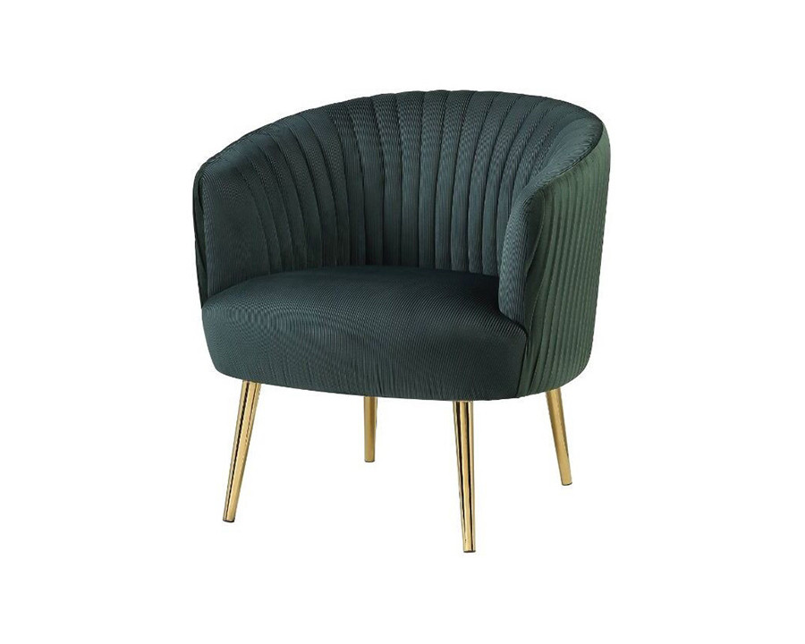 ACME - Sigurd Accent Chair in Velvet/Gold