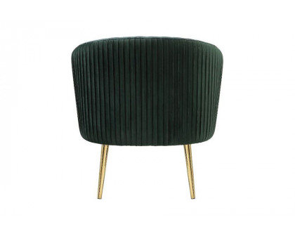 ACME™ Sigurd Accent Chair - Velvet/Gold