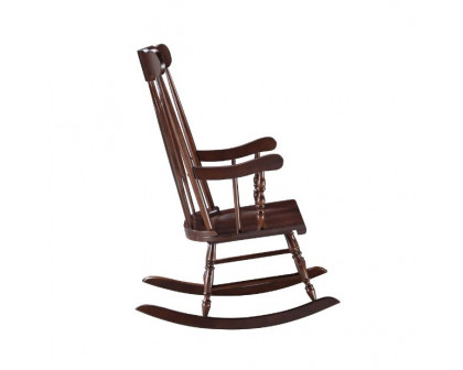 ACME Raina Rocking Chair - Cappuccino Finish