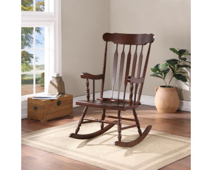 ACME Raina Rocking Chair - Cappuccino Finish