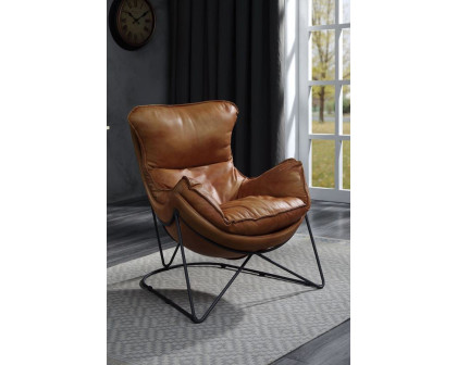 ACME™ Thurshan Accent Chair - Aperol/Black