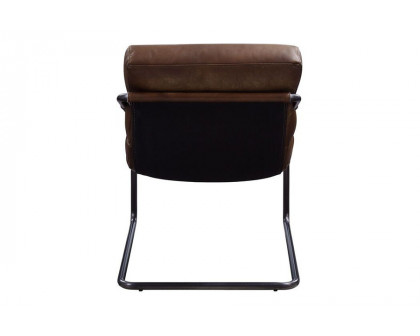 ACME - Dolgren Accent Chair in Sahara/Matt Iron