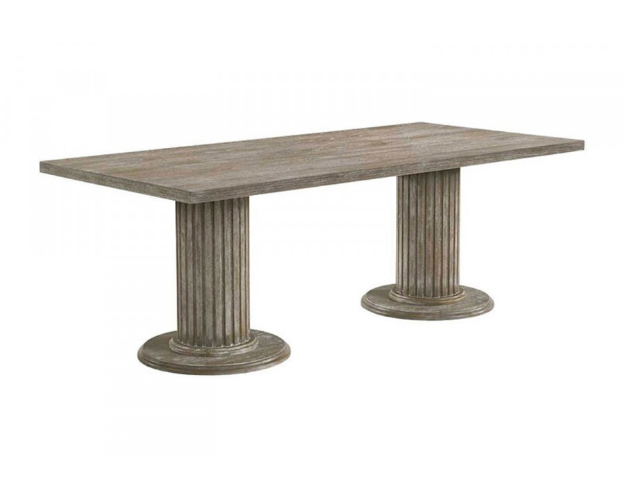 ACME - Gabrian Dining Table in Reclaimed Gray (60170)