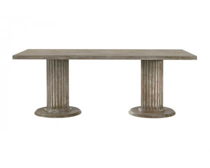 ACME - Gabrian Dining Table in Reclaimed Gray (60170)