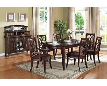 ACME - Keenan Dining Table in Dark Walnut