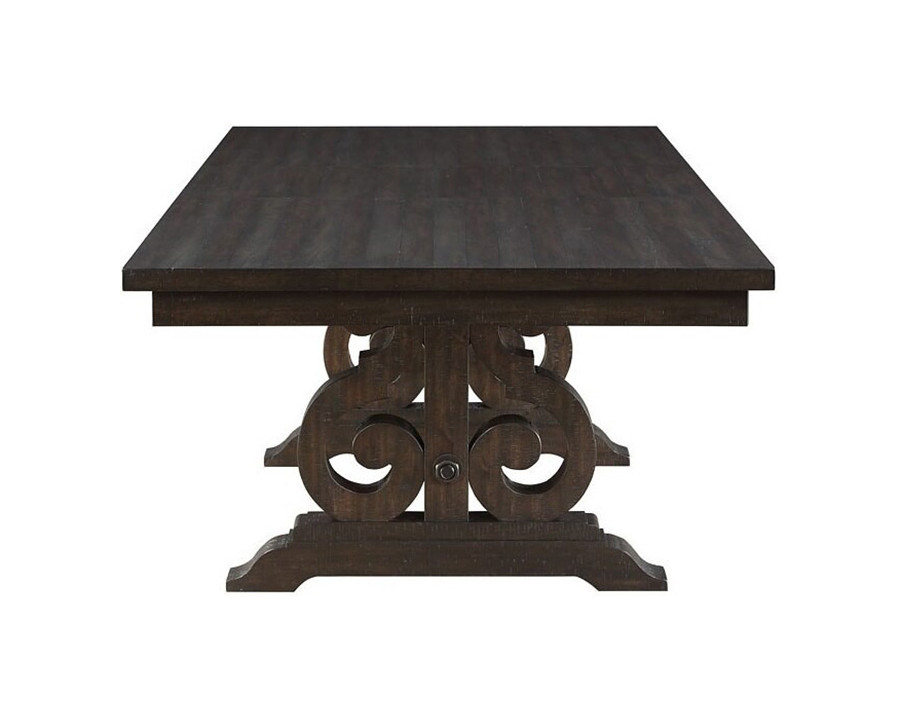 ACME - Maisha Dining Table in Rustic Walnut