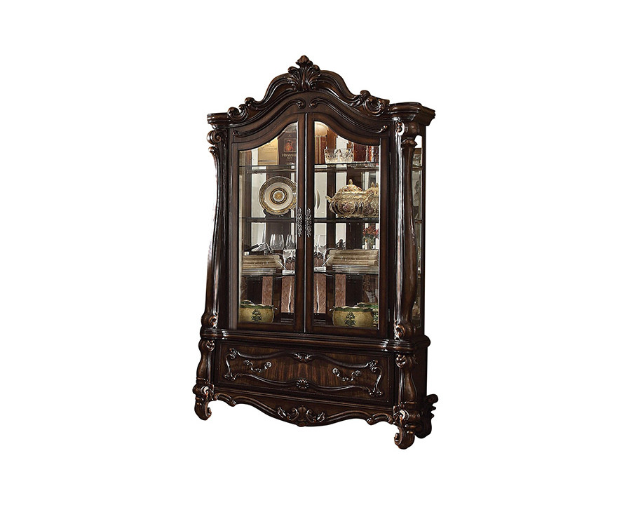 ACME Versailles Curio - Cherry Oak