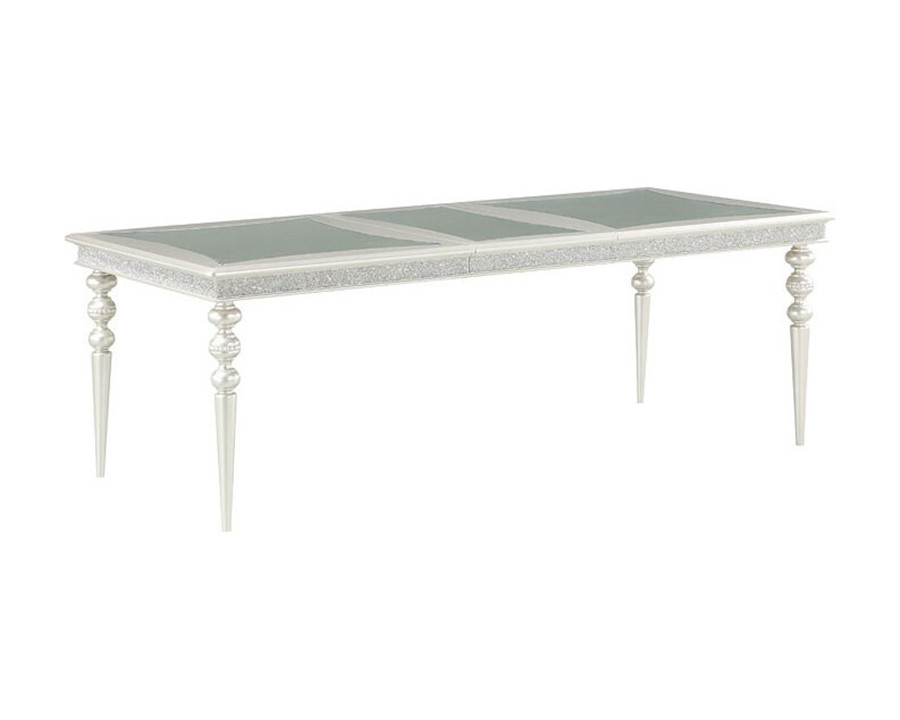 ACME - Maverick Dining Table in Platinum