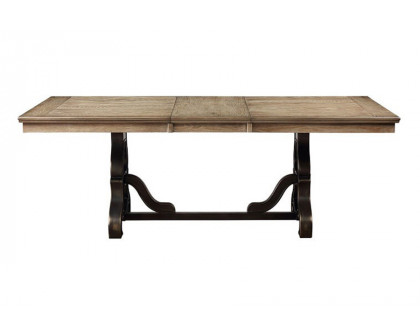 ACME - Nathaniel Dining Table in Maple